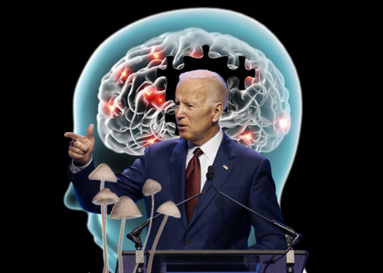 Biden Expedites Psilocybin Legalization After Learning It May Treat Alzheimer’s