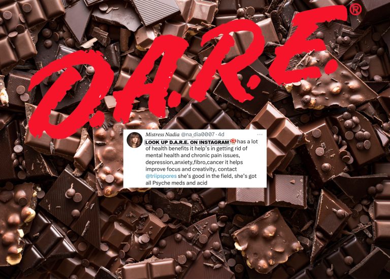 Struggling D.A.R.E. Program Rebrands as Trap Chocolate Purveyor